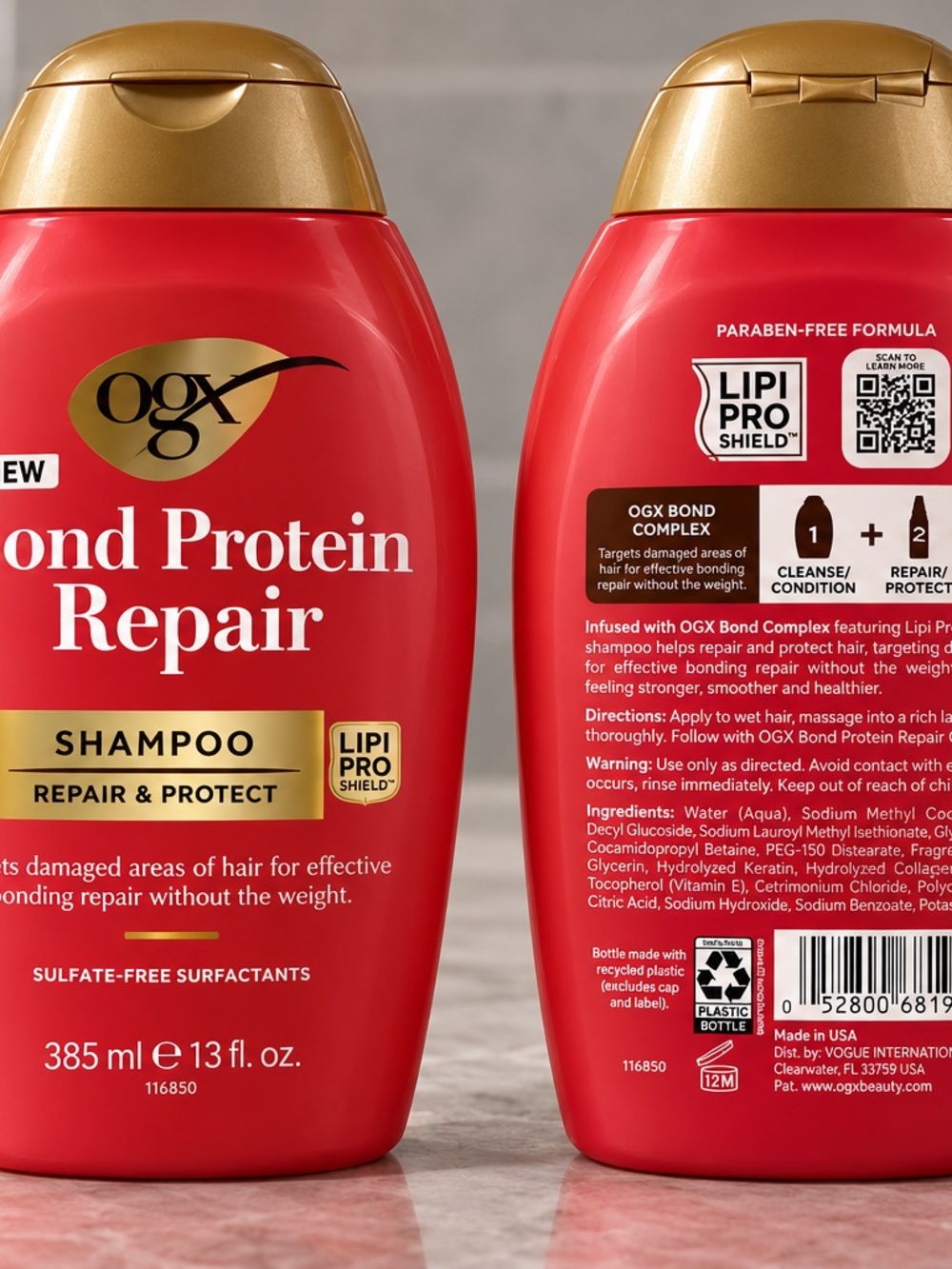 Bond Protein Repair Shampoo - Red